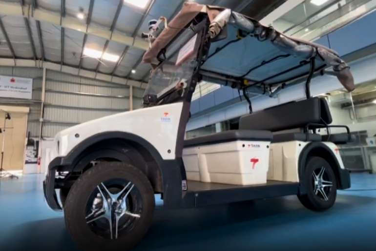 driverless bus IIT Hyderabad