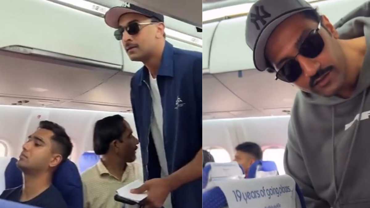 Ranbir Kapoor & Vicky Kaushal Spotted Flying Economy On IndiGo After Wrapping Love And War Schedule