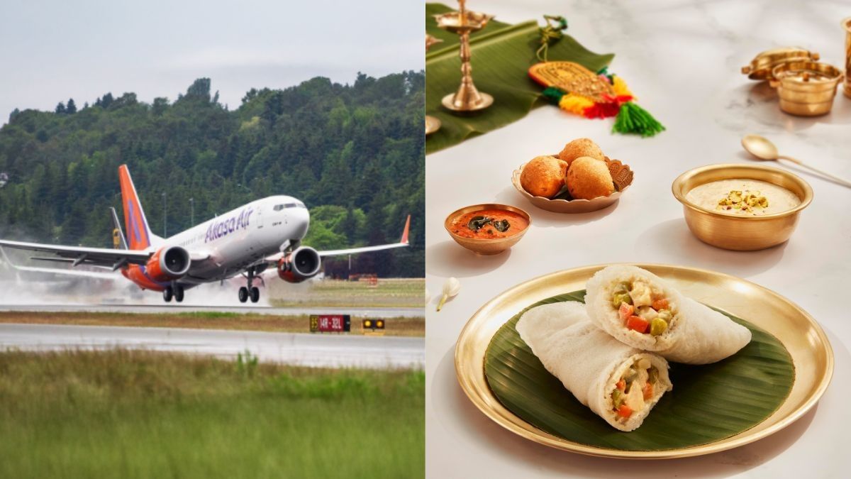 Celebrate Onam 35,000 Ft High With Akasa Air’s Special Meal Of Appam Stew Roll, Payasam & More!