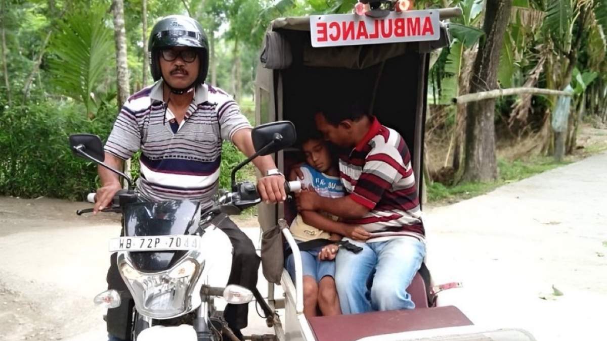 Meet Ambulance Dada: The Padma Shri Hero Racing Against Time, Mud, And Monsoons To Deliver Hope