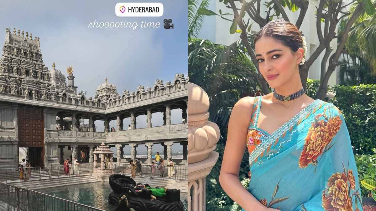Ananya Panday Is Shooting At THIS Temple In Hyderabad That Is Steeped In Spiritual & Architectural Grandeur