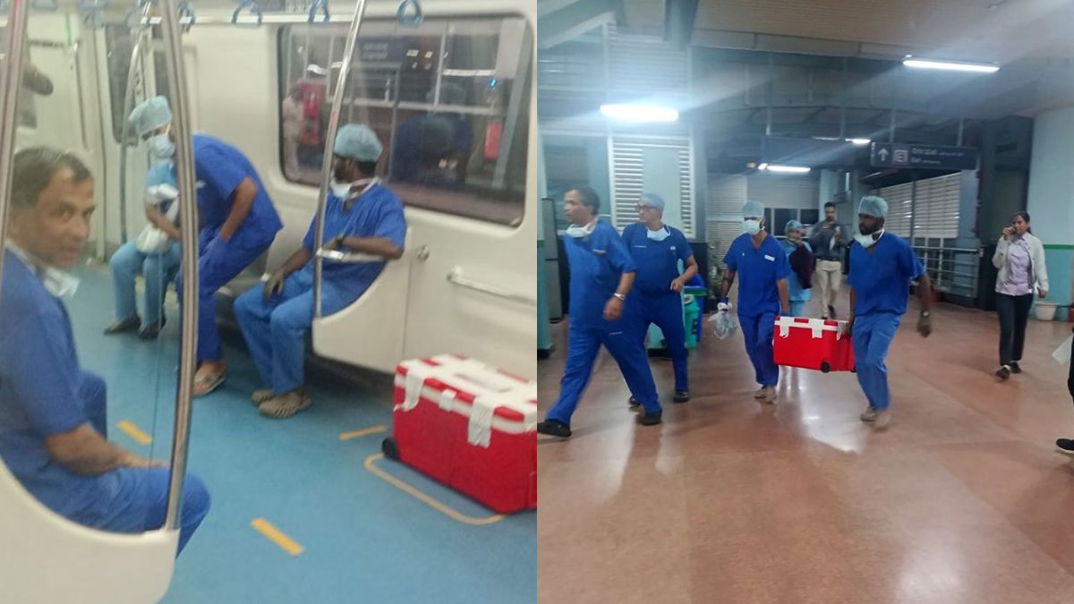 Bengaluru’s Namma Metro Rushes Human Organ Across City; 2nd Successful Transfer Since August