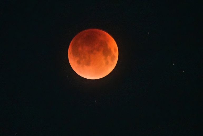 Blood Moon in India