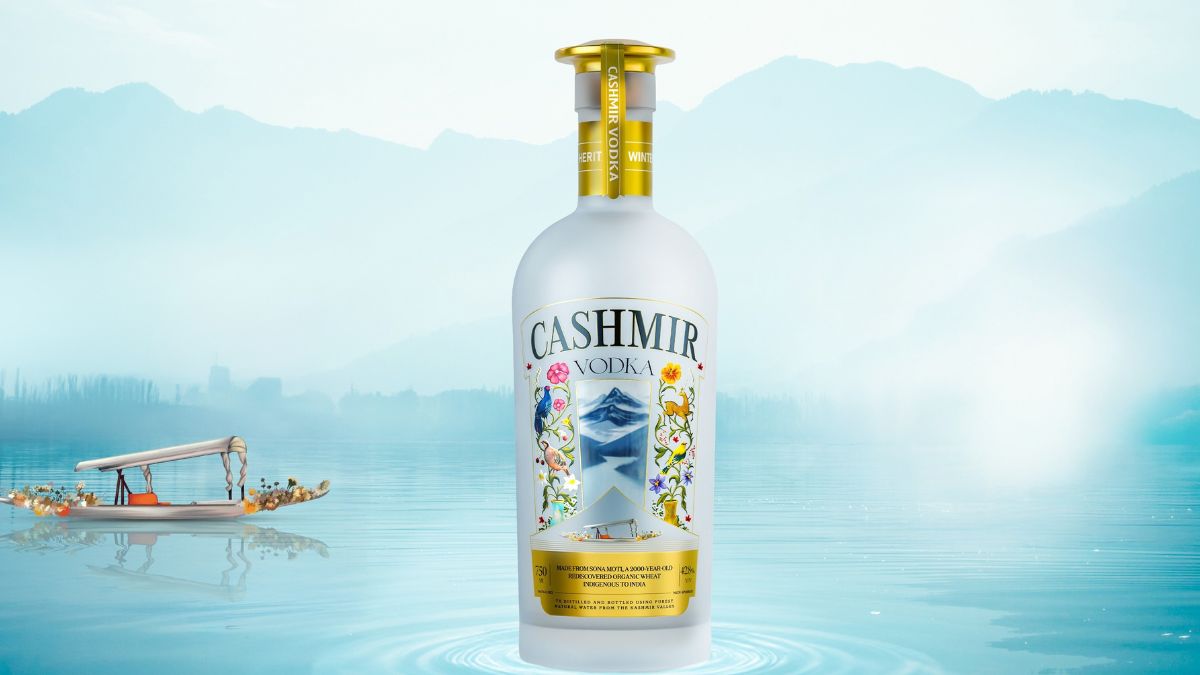 India’s CASHMIR Vodka Wins Gold At The Vodka Masters 2025; The Spirit Is Distilled With Rare Wheat & Glacial Water
