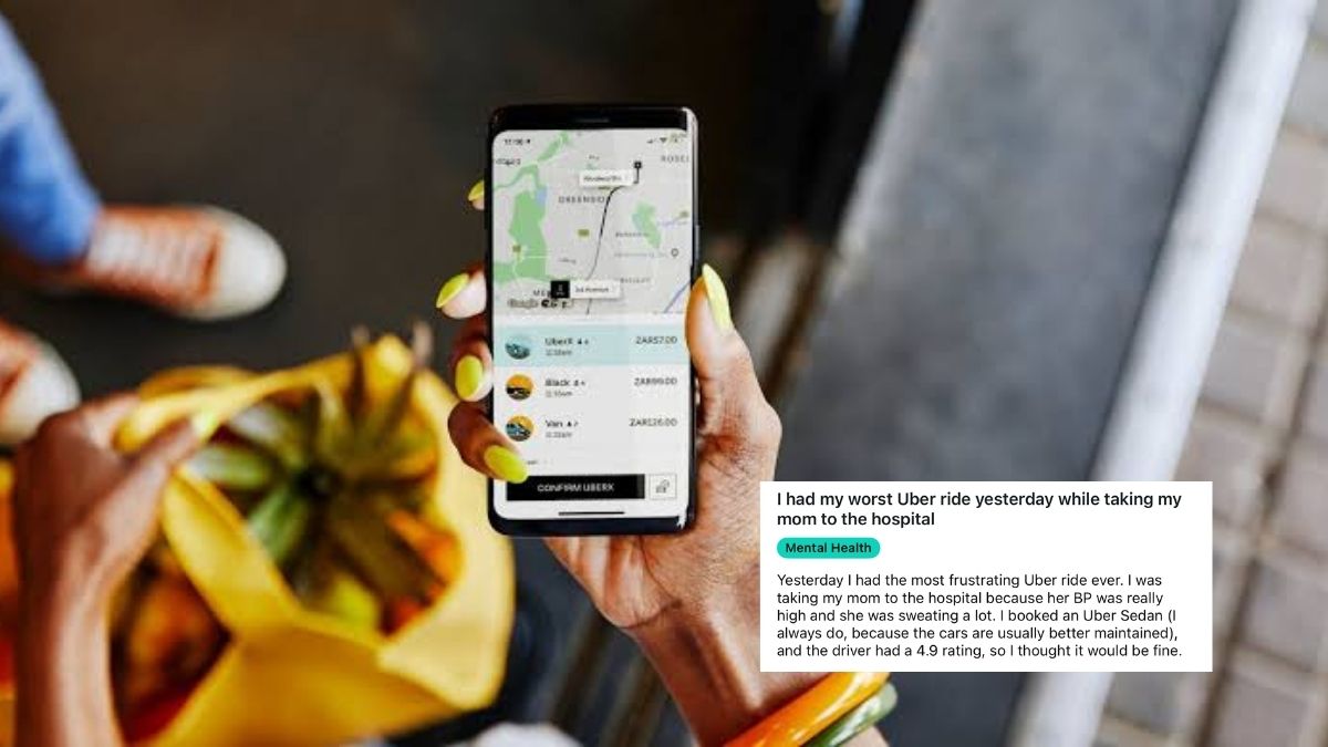 “Worst Uber Ride Ever”: Delhi Woman Shares Harrowing Ride While Taking Sick Mother To The Hospital