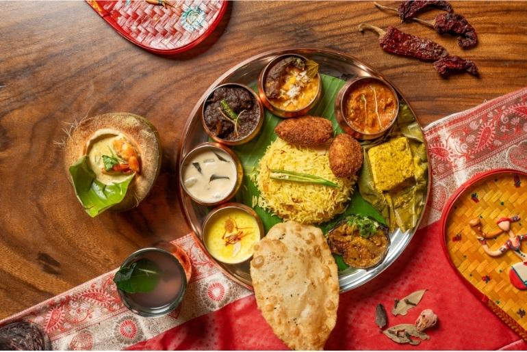Durga puja menus