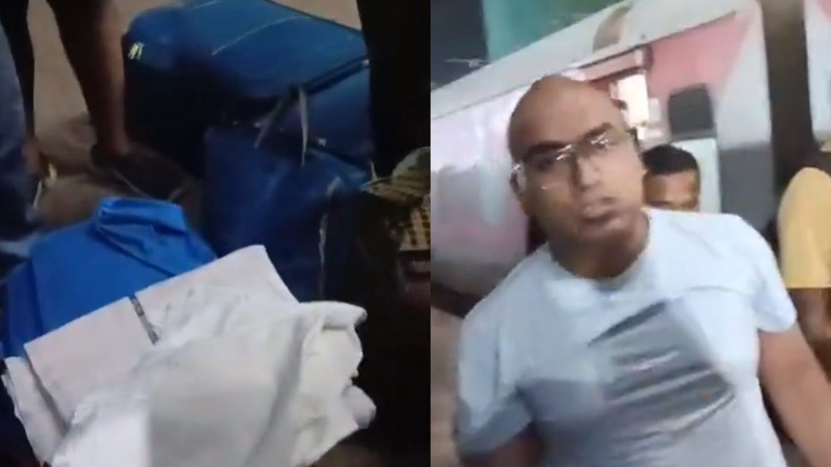 Family Travelling In 1st AC Coach Caught Stealing Bedsheets And Towels; Netizens Call It “Shameless And Disgusting”