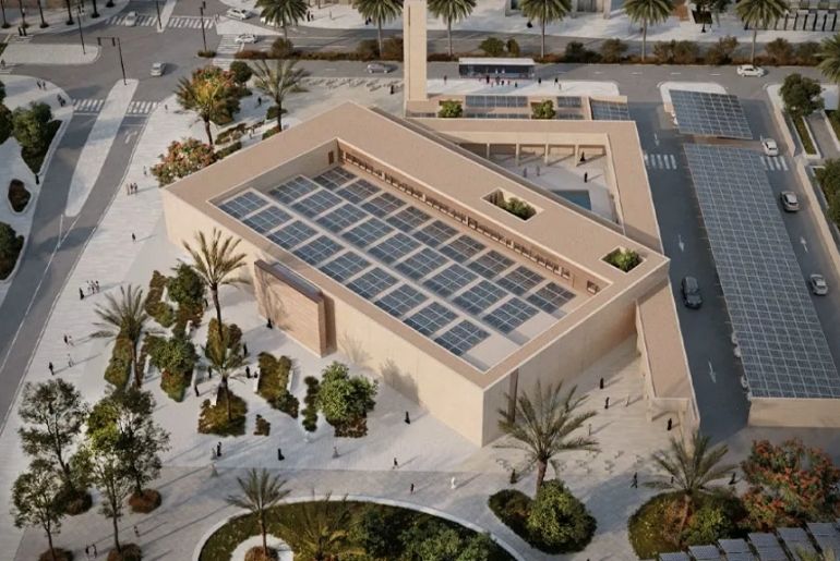 Masdar city mosque