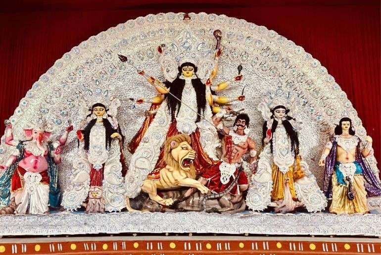 Durga Puja pandals in Delhi