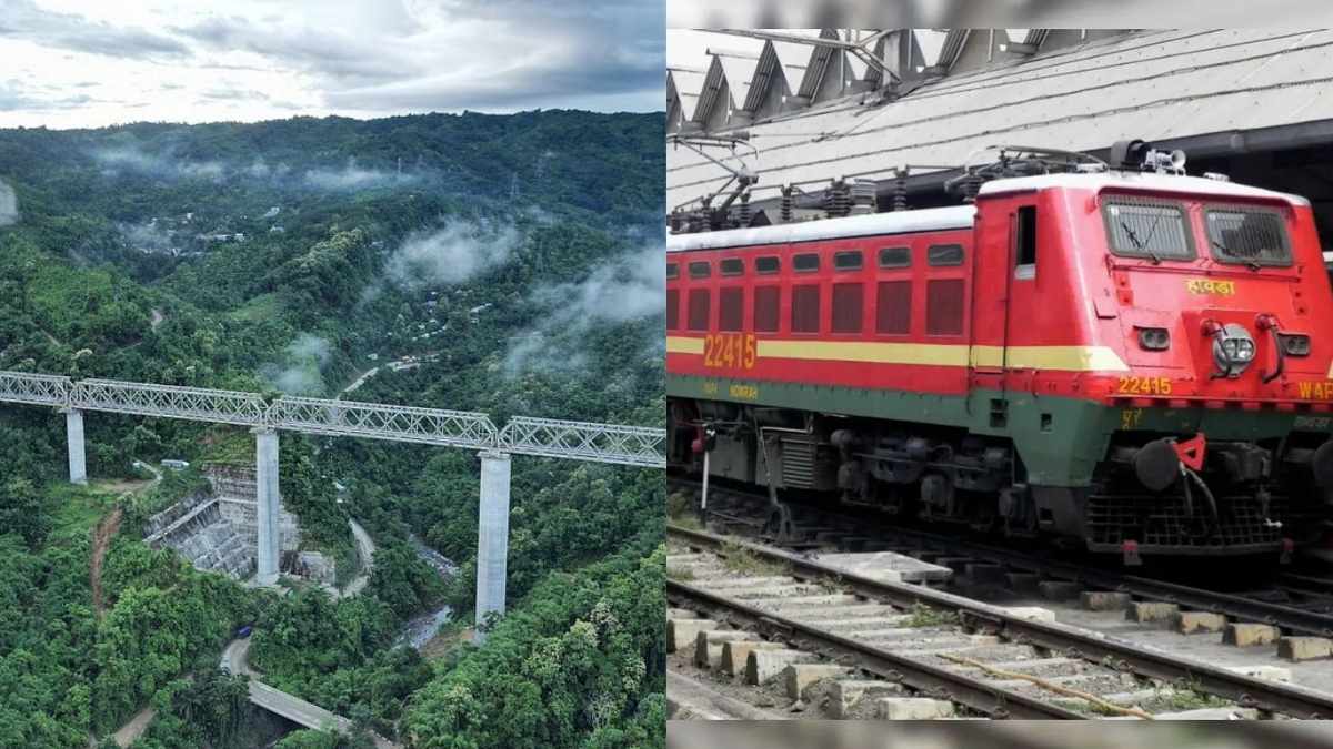 Sairang–Delhi Rajdhani Express Flagged Off: Mizoram Joins Rail Network After 172 Years, All You Need To Know