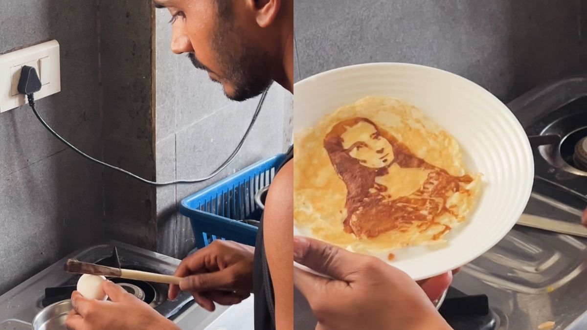 From Louvre To The Frying Pan: Instagram Artist’s ‘Mona Lisa Omelette’ Has Netizens Hilariously Naming It “Andalisa”