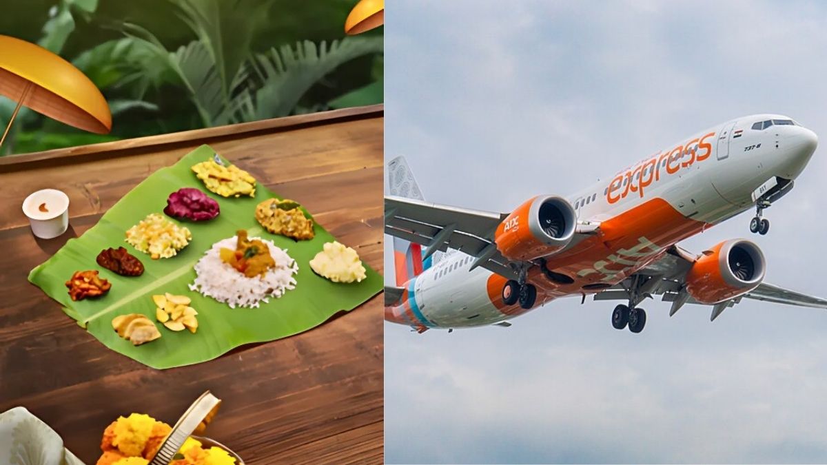 This UAE To Kerala Flight Is Serving A Traditional Onam Sadhya 30,000 Feet Above!