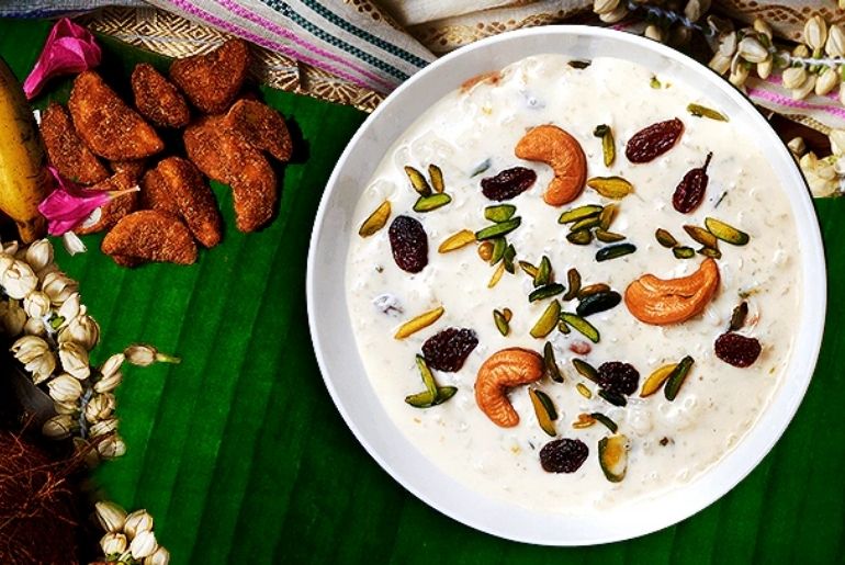 Onam sadhya on Emirates
