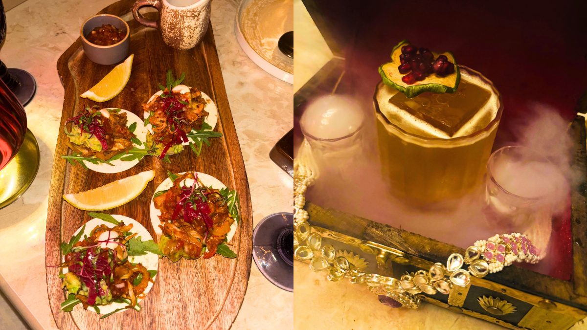 CT Review: At Delhi’s Raiya, I Sipped Jewel-Draped Cocktails, Ate Ravioli Made With Ghee, And Soaked In Regal Vibes