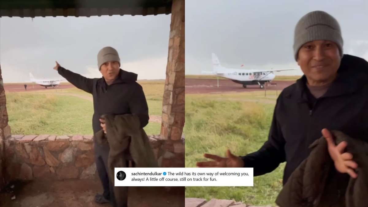 Sachin Tendulkar’s Wild Maasai Mara Adventure Had Storms & Runway Blocked By Wildebeest!