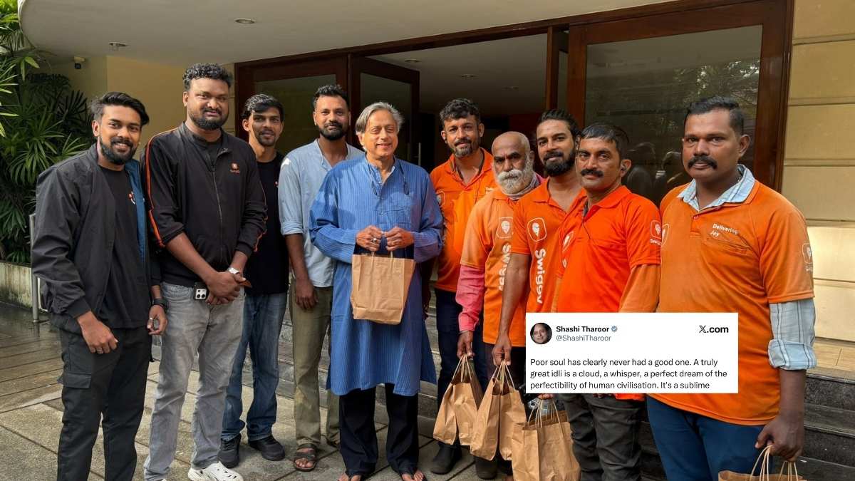 After Shashi Tharoor Calls Idli A “Sublime Creation,” Swiggy Responds With An Unexpected Gesture