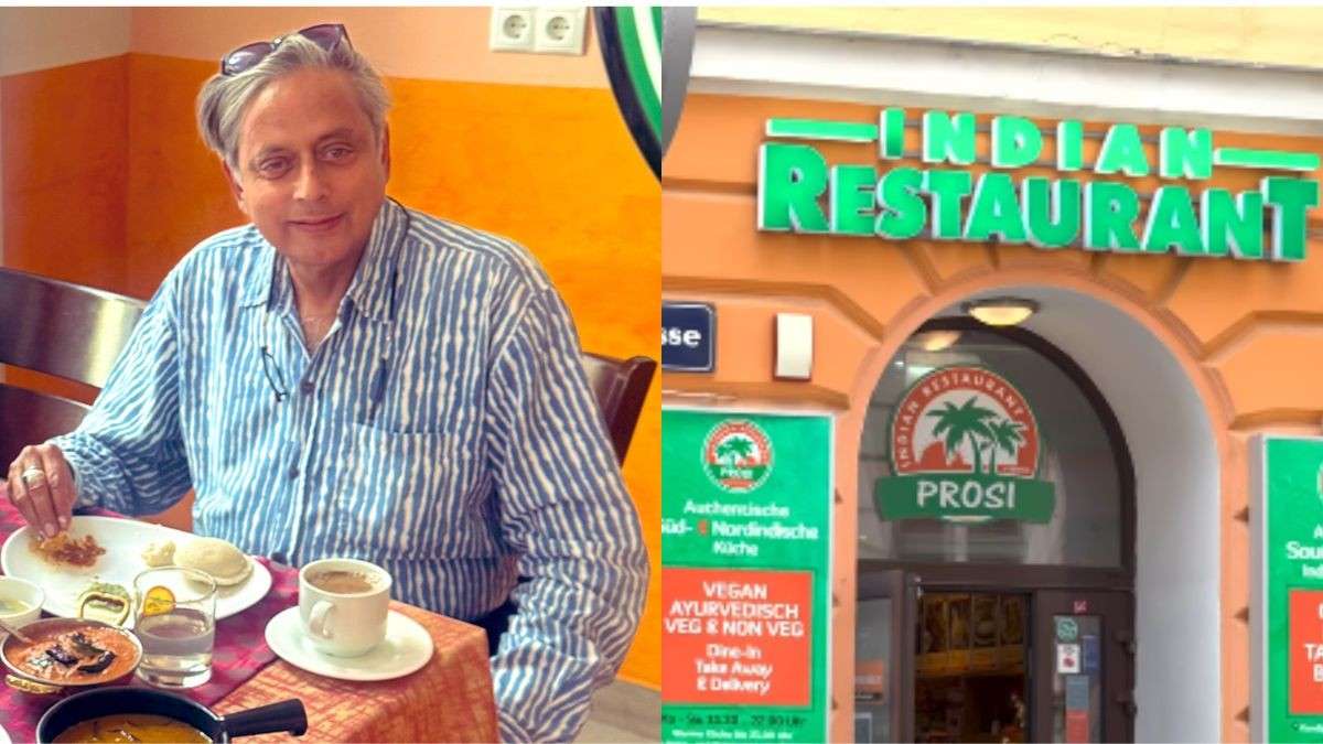 Shashi Tharoor Enjoys Idlis For Breakfast At THIS Eatery In Vienna; Calls It “One Of The Best Indian Bistros”