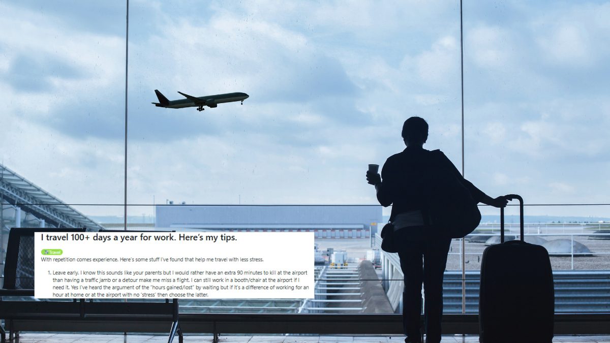 Spending 100 Days A Year In The Air, Redditor Shares Genius Travel Hacks You’ll Wish You Knew Sooner