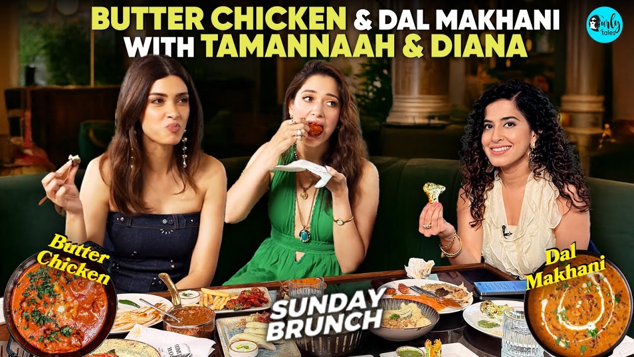 They Couldn’t Stop Eating Garlic Naan & Sriracha Prawns!😳 | Sunday Brunch with Tamannaah & Diana​