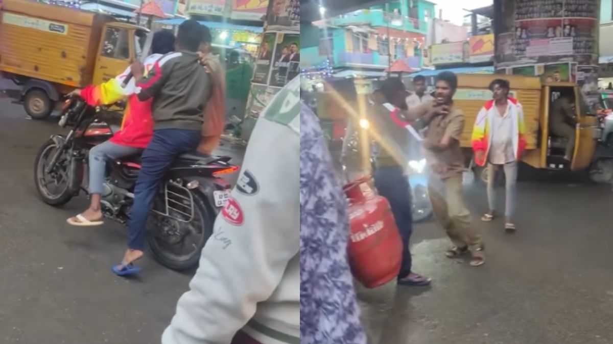 Bengaluru Man Waves Dagger At People On Road; Police Says, “Offenders Will Face Strict Action”