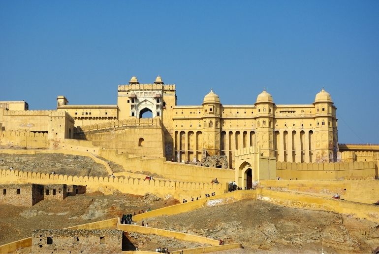 elephant ride amber fort