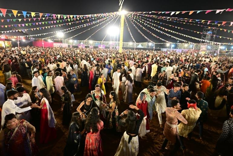 first navratri event