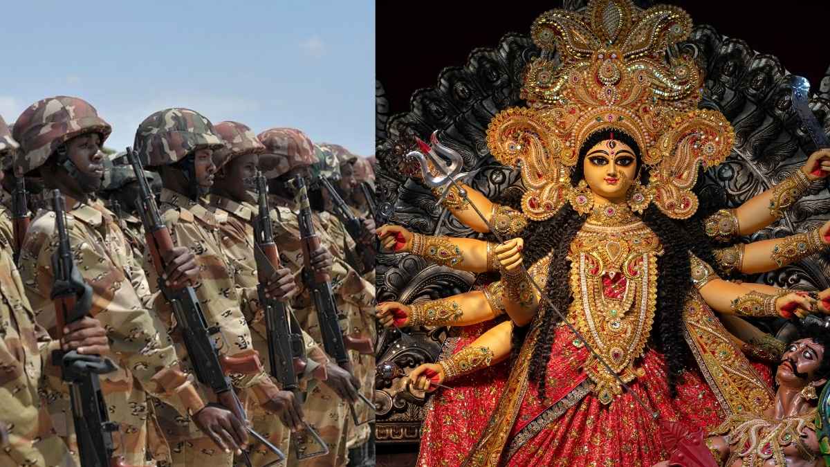 For 145 Years, Gorkha Soldiers in Ranchi Have Honoured Maa Durga With a Gun Salute During Navratri