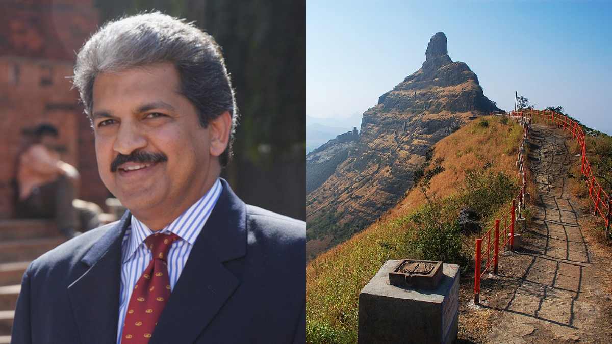 “A Soulful Experience,” Anand Mahindra Discovered A Secret Trek Just 6 Hours Away From Mumbai & Pune