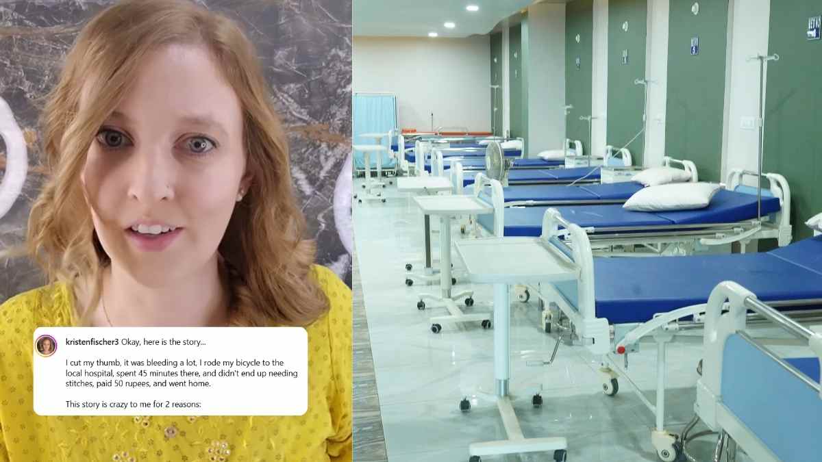 “Charged Only ₹50,”American Woman Finds Healthcare In India More Affordable Than USA; Netizens React 