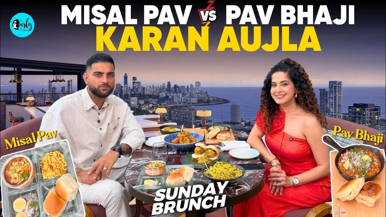 Karan Aujla Tries Mumbai Street Food for the FIRST Time
