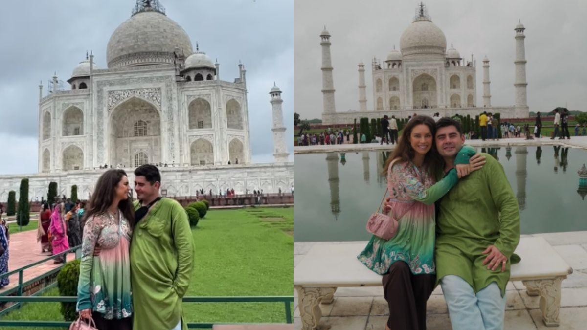 MasterChef Australia’s Lovebirds Sarah Todd & Declan Cleary Visit Taj Mahal; Call It “Absolutely Marvellous”