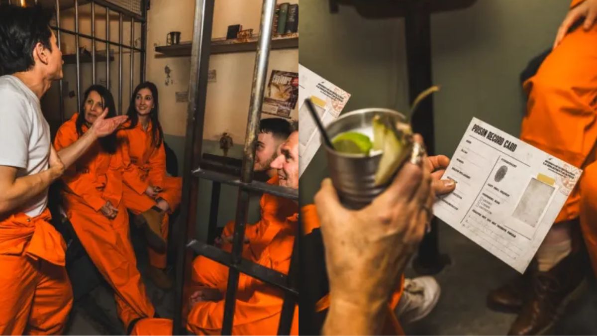 Did You Know There’s A Prison-Themed Bar In Melbourne Where You Can Enjoy Cocktails Behind Bars?