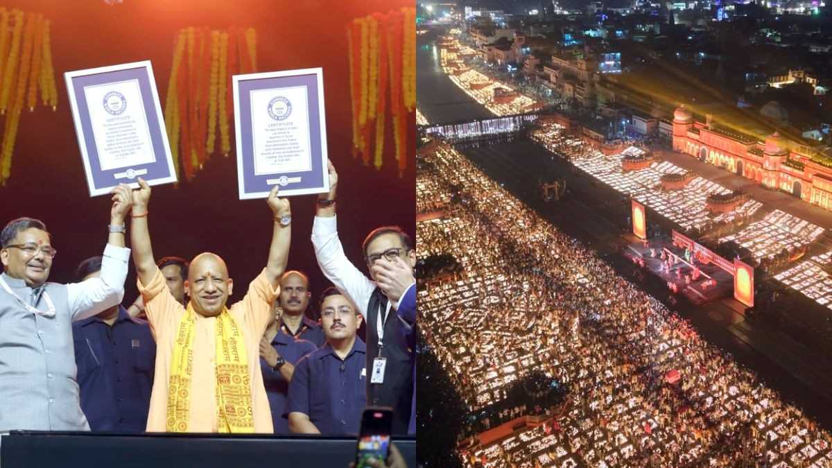 Ayodhya Deepotsav 2025: UP Govt Sets Not 1 But 2 Guinness World Records With 26 Lakh Diyas & 2128 Priests Performing Aarti
