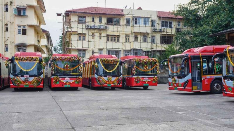 Mumbai: 157 Electric Buses Included In BEST Fleet; 5,000 More To Follow In Phases Mumbai: 157 Electric Buses Included In BEST Fleet; 5,000 More To Follow In Phases