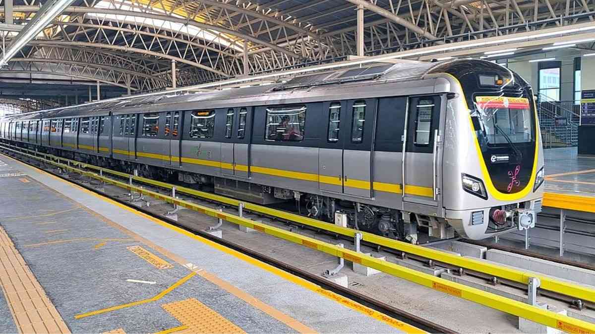 Bengaluru Metro: Yellow Line Gets Its 5th Trainset; Wait Time To Drop To 15 Min