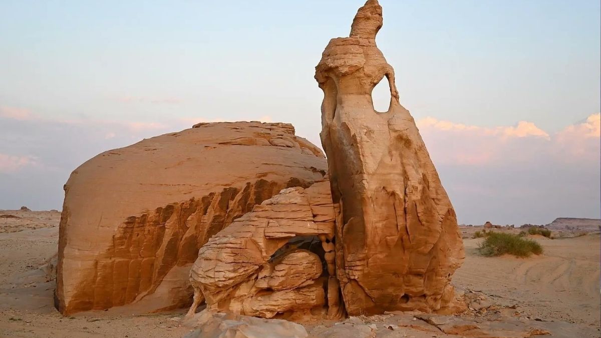 There’s A Bride Rock In AlUla With A Flowing Desert Gown That Every Traveller Must See; Here’s All About It