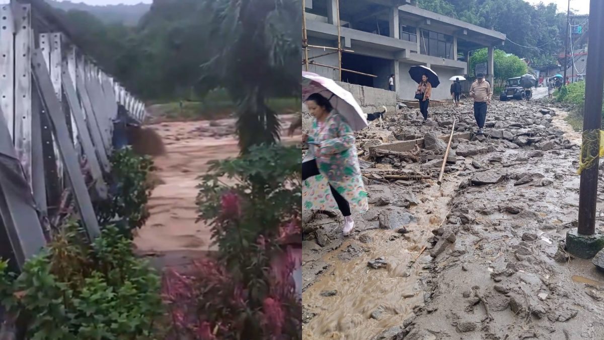 Iron Bridge Linking Siliguri And Mirik Collapses After Heavy Rains Lash Darjeeling; Rescue Operations Underway