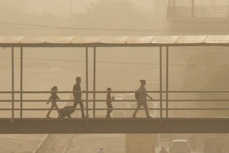 Delhi air pollution