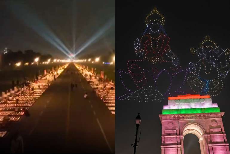 Kartavya Path Diwali 