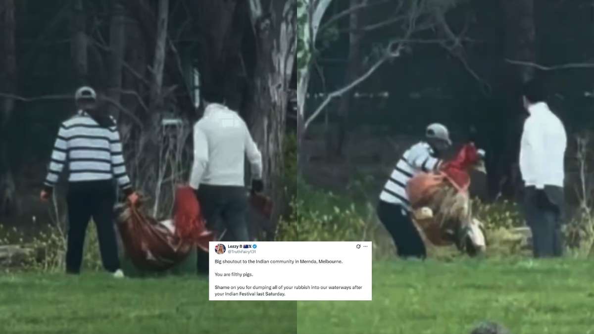 “Shame On You,” Australian Woman Calls Out Indians In Melbourne For Dumping Trash In Water; Internet Divided