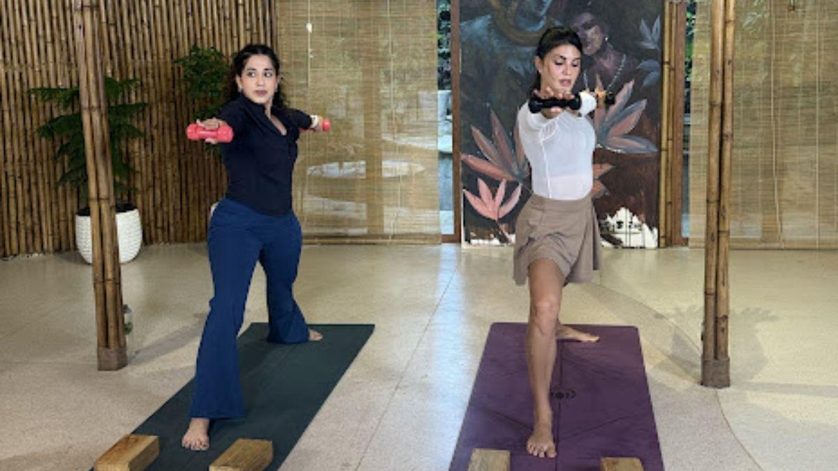 “It’s The Best Way To Start Your Day,” Jacqueline Fernandez Opens Up About Her Yoga Journey