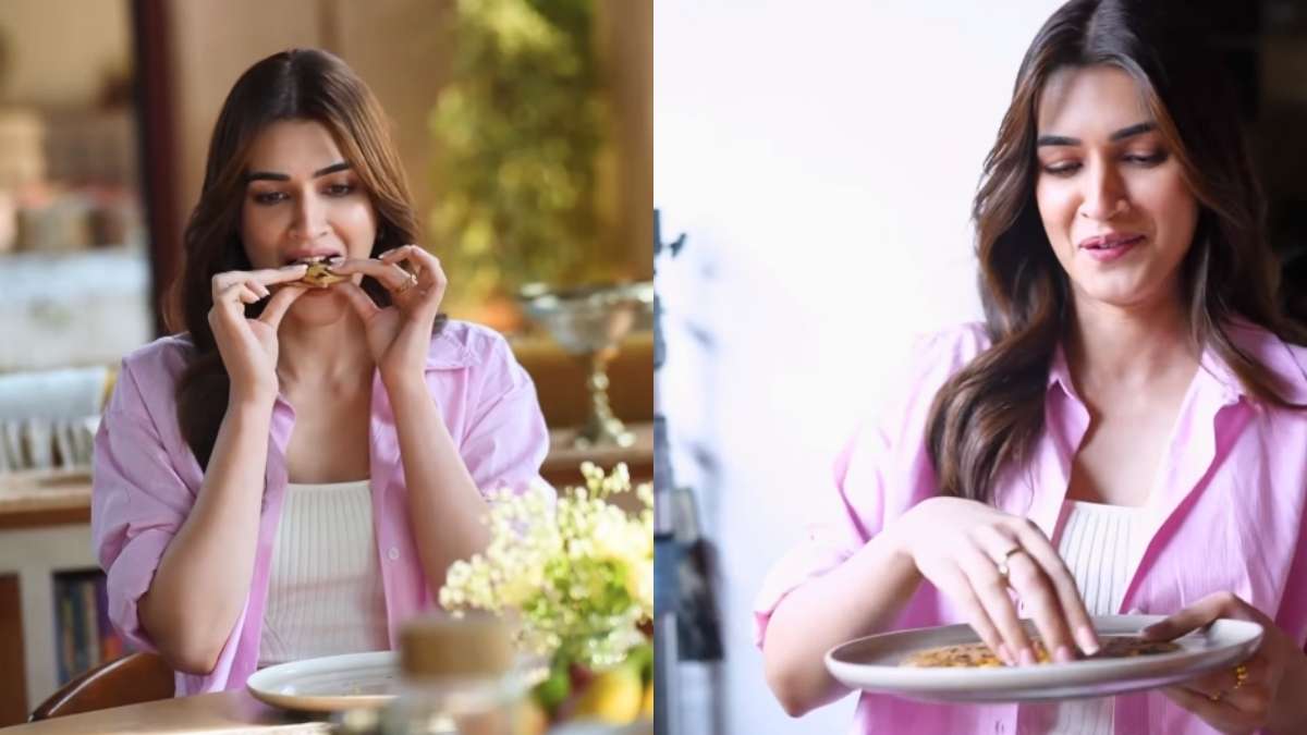 Kriti Sanon Stops Shoot To Enjoy Garam Paratha; Asks Fans, “Team Aloo Or Team Paneer?”