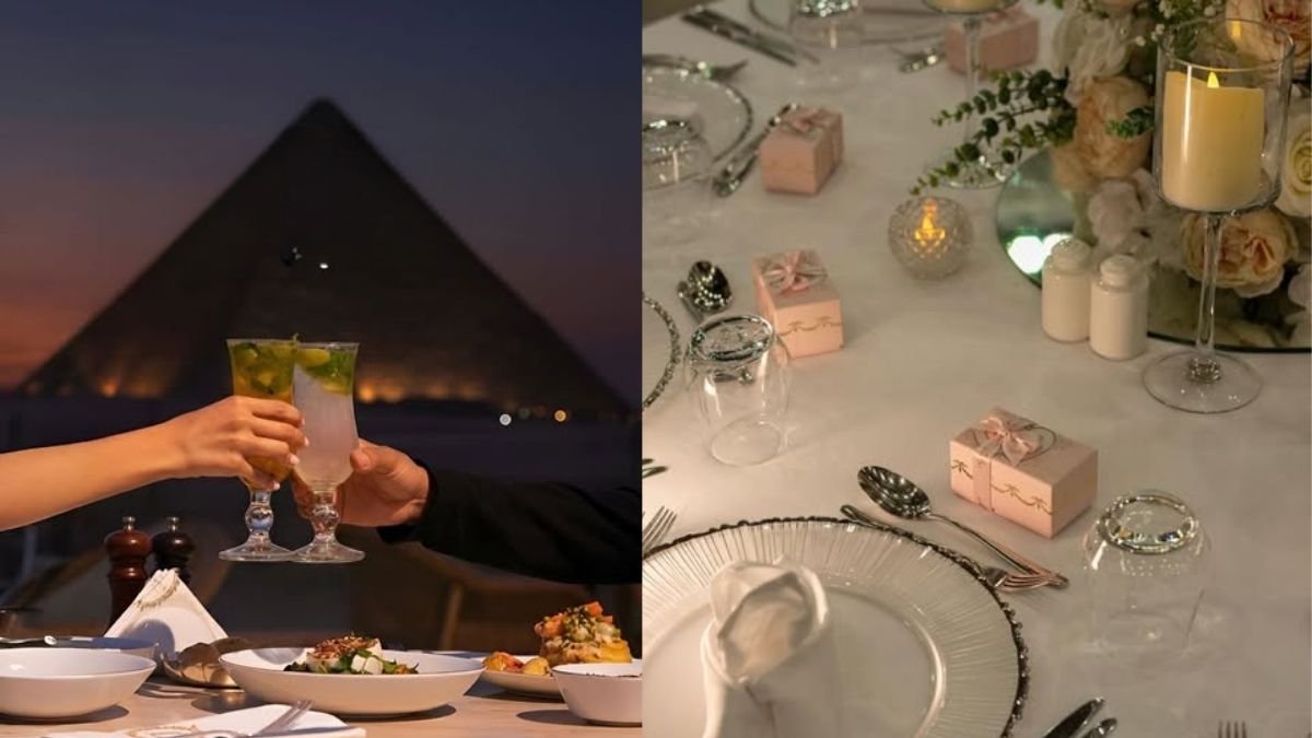 Ladurée Pyramids Opens After Dark With A Magical Dining Experience By The Giza Pyramids