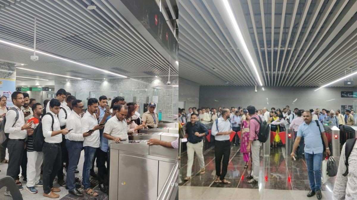 Mumbai Metro Line 3 Faces Backlash Just After Opening; No Network Connectivity Frustrates Commuters