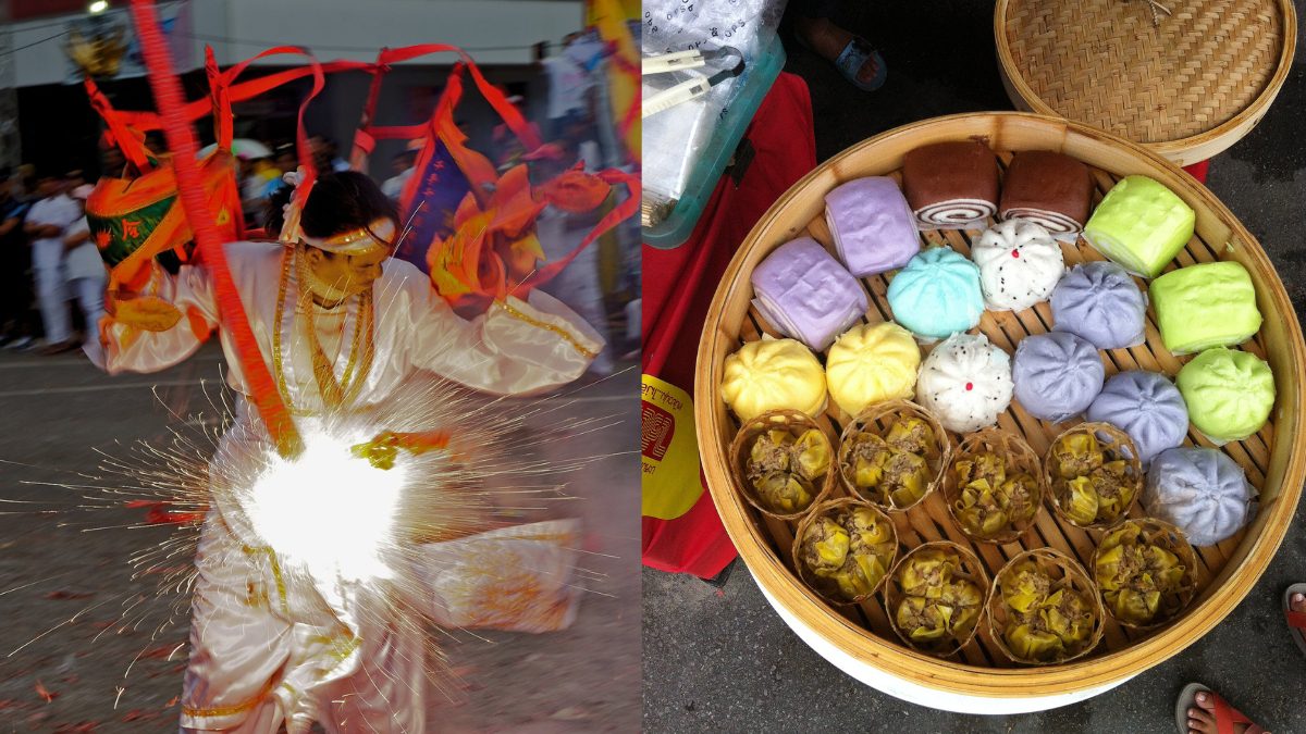 Thailand’s Nine Emperor Gods Festival Is A 9-Day Feast Of Vegetarian Curries, Dumplings, & Plant-Based Specialties
