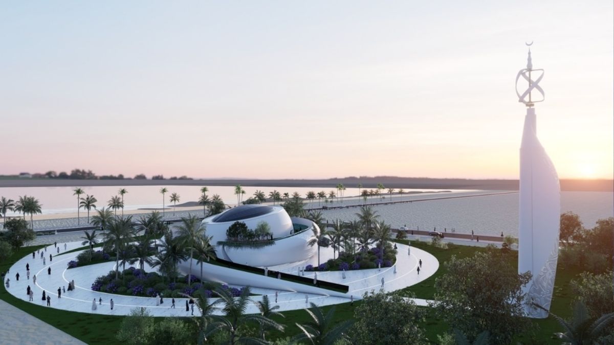 Oman To Get Its First 3D-Printed Mosque That Is Inspired By A Spiral Ribbon!