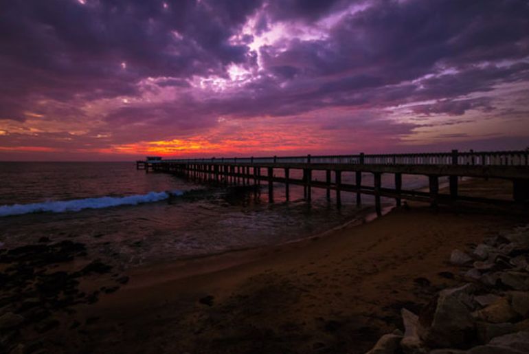 Valiyathura Pier Kerala