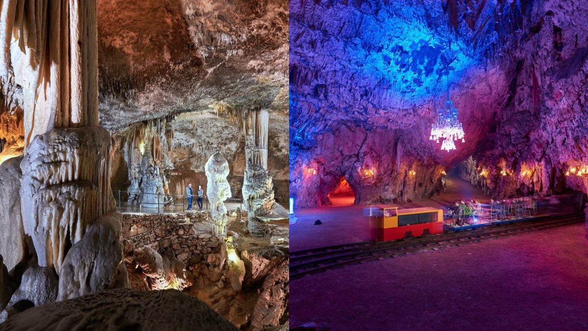 At Europe’s Largest Show Cave In Slovenia, Ride A 3.7 Km Underground Train And Meet Baby Dragons