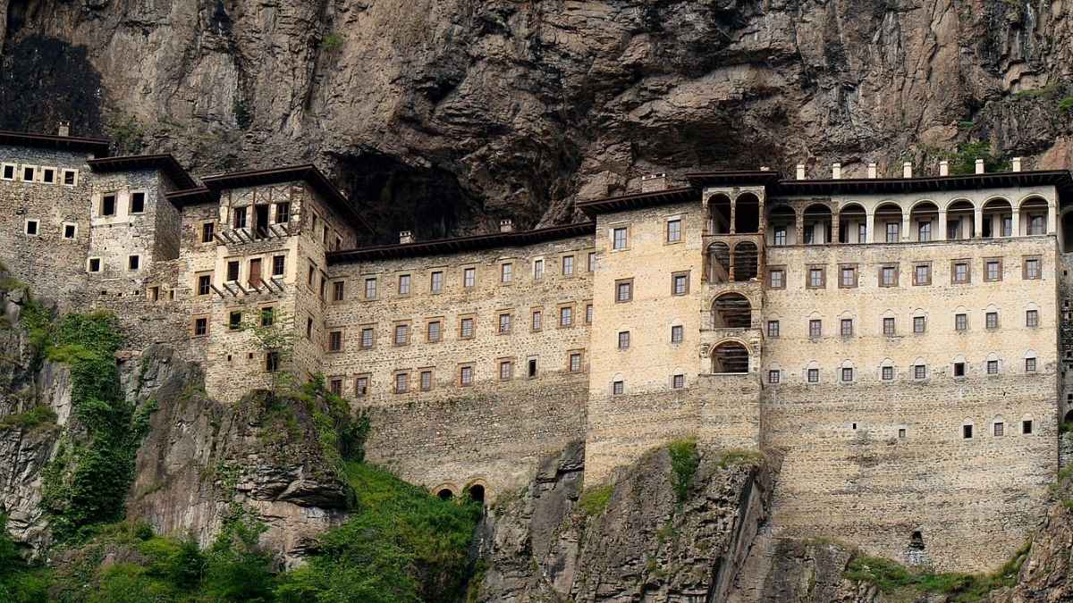 Perched 1,200 Metres Above Sea Level, This Ancient Monastery In Turkey Seems To Float Between Heaven And Earth