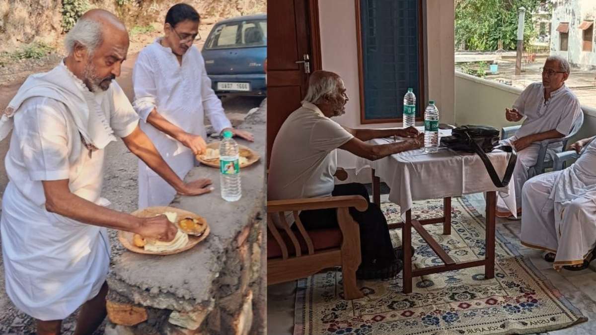 From Ganga Aarti To Meals In Pattal, Rajinikanth’s Spiritual Trip To Rishikesh Is Simplicity At Its Best